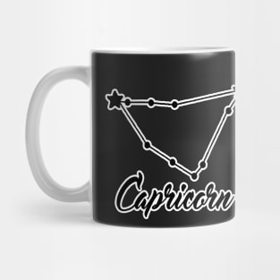 Capricorn Zodiac Constellation Design Mug